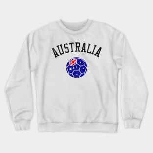 Australia Soccer Team Heritage Flag Crewneck Sweatshirt